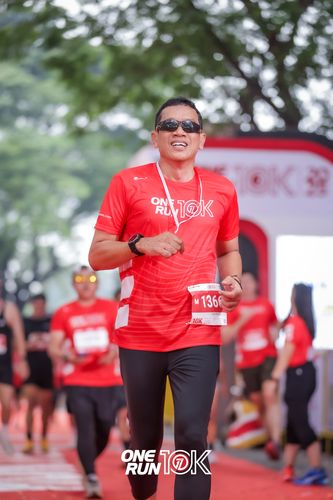 Race photo from ONE RUN 10K 2025