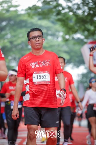 Race photo from ONE RUN 10K 2025