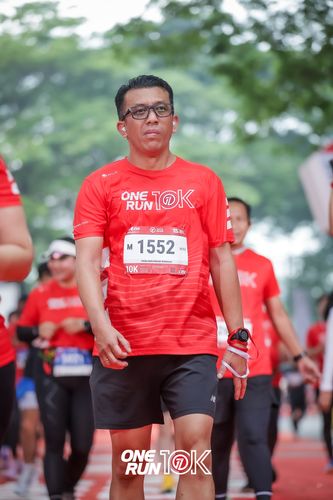 Race photo from ONE RUN 10K 2025
