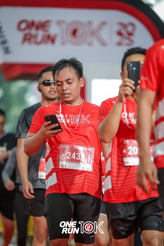 Race photo from ONE RUN 10K 2025
