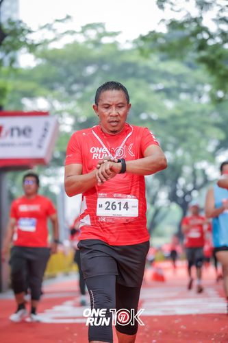 Race photo from ONE RUN 10K 2025
