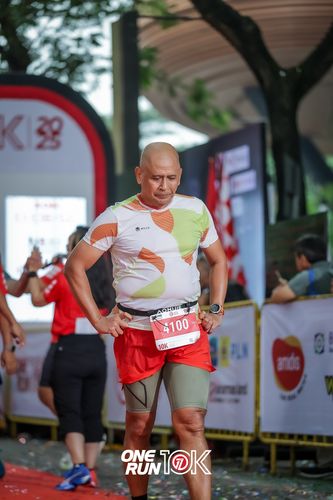 Race photo from ONE RUN 10K 2025