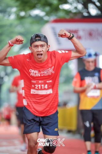 Race photo from ONE RUN 10K 2025