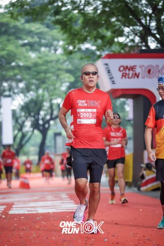 Race photo from ONE RUN 10K 2025