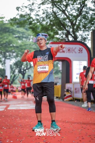 Race photo from ONE RUN 10K 2025