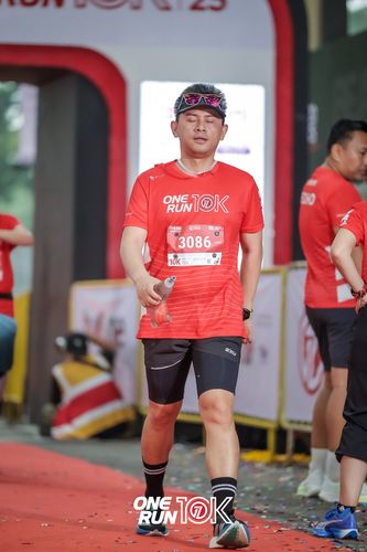 Race photo from ONE RUN 10K 2025