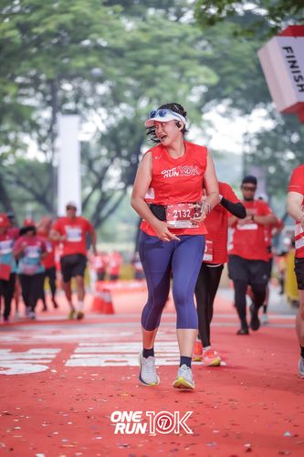Race photo from ONE RUN 10K 2025