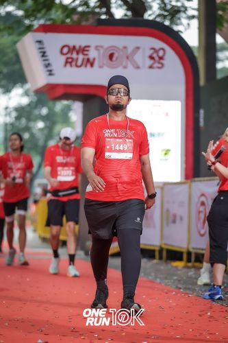 Race photo from ONE RUN 10K 2025