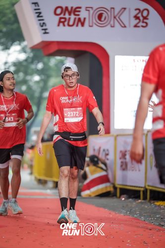 Race photo from ONE RUN 10K 2025