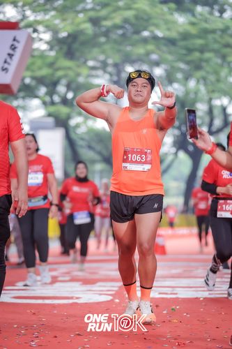 Race photo from ONE RUN 10K 2025