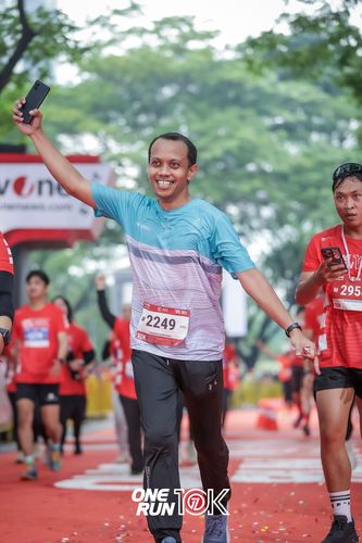 Race photo from ONE RUN 10K 2025