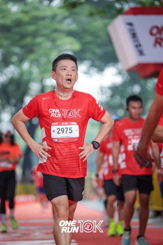 Race photo from ONE RUN 10K 2025