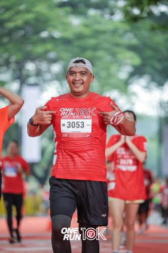 Race photo from ONE RUN 10K 2025