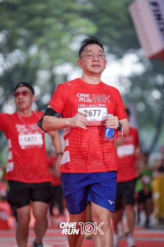 Race photo from ONE RUN 10K 2025