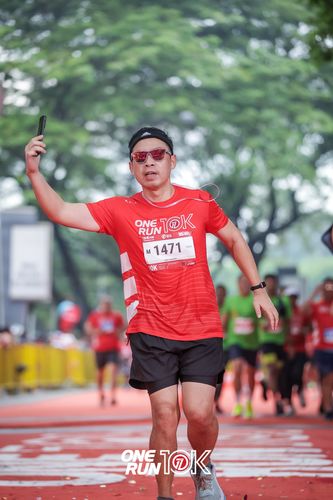 Race photo from ONE RUN 10K 2025