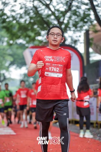 Race photo from ONE RUN 10K 2025