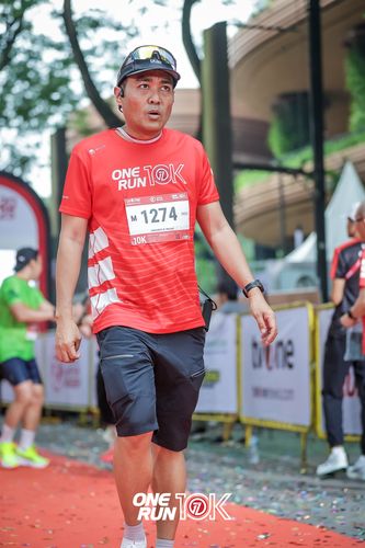 Race photo from ONE RUN 10K 2025