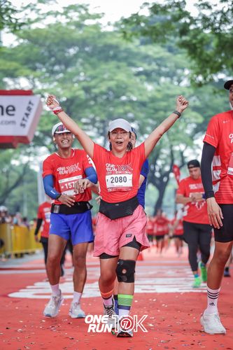 Race photo from ONE RUN 10K 2025