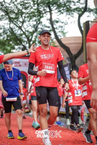 Race photo from ONE RUN 10K 2025