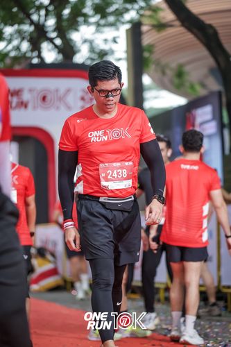 Race photo from ONE RUN 10K 2025