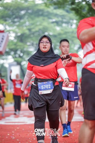 Race photo from ONE RUN 10K 2025