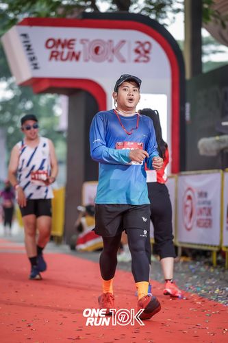 Race photo from ONE RUN 10K 2025