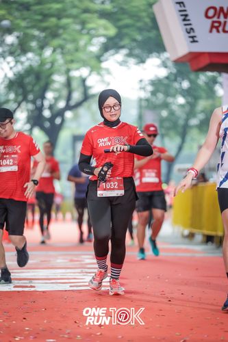 Race photo from ONE RUN 10K 2025