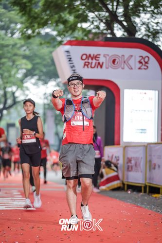 Race photo from ONE RUN 10K 2025