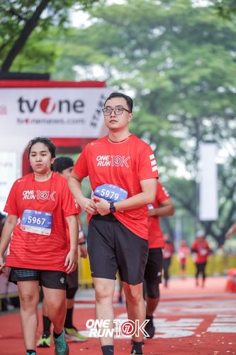 Race photo from ONE RUN 10K 2025