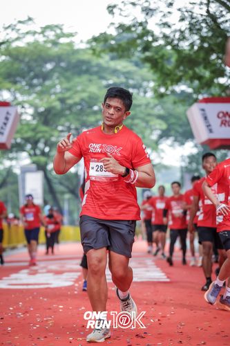 Race photo from ONE RUN 10K 2025