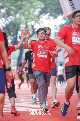 Race photo from ONE RUN 10K 2025