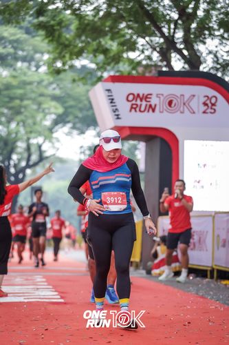 Race photo from ONE RUN 10K 2025