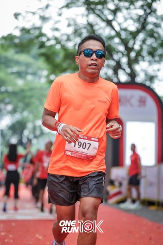 Race photo from ONE RUN 10K 2025
