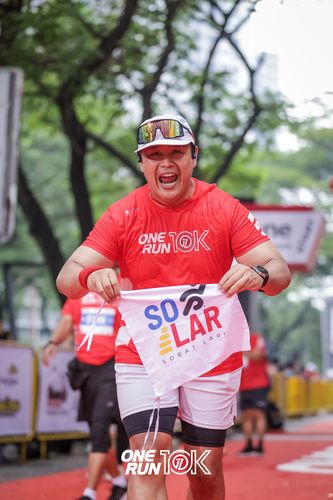 Race photo from ONE RUN 10K 2025