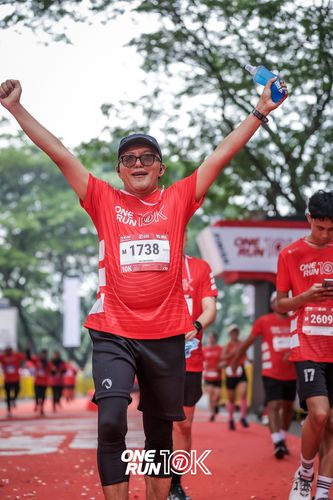 Race photo from ONE RUN 10K 2025