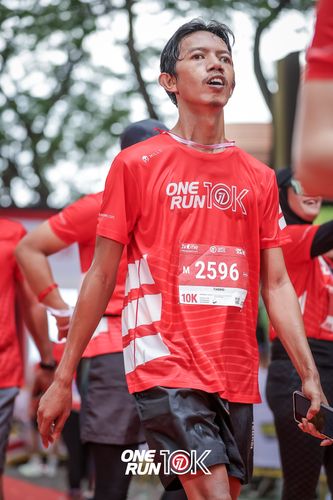 Race photo from ONE RUN 10K 2025