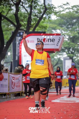 Race photo from ONE RUN 10K 2025
