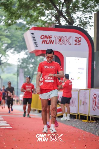 Race photo from ONE RUN 10K 2025