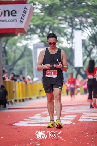 Race photo from ONE RUN 10K 2025
