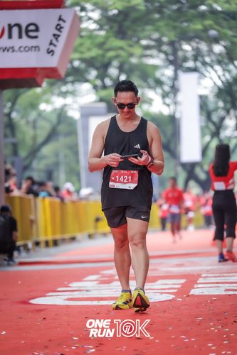 Race photo from ONE RUN 10K 2025