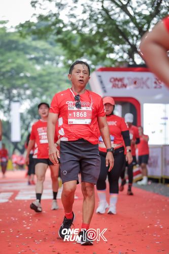 Race photo from ONE RUN 10K 2025