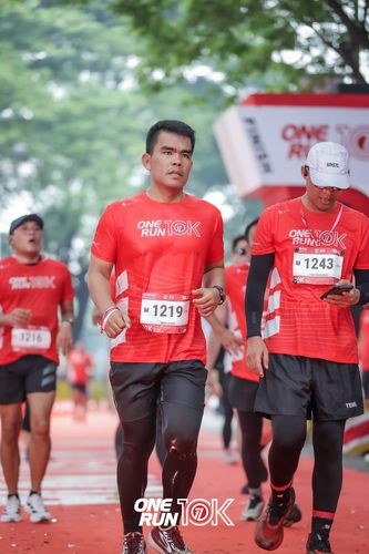 Race photo from ONE RUN 10K 2025