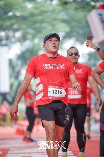 Race photo from ONE RUN 10K 2025