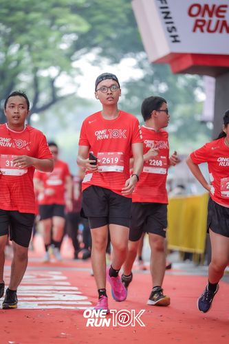 Race photo from ONE RUN 10K 2025