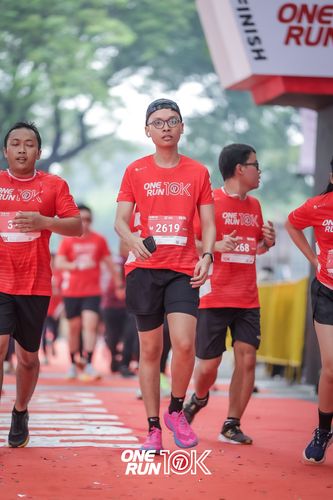 Race photo from ONE RUN 10K 2025