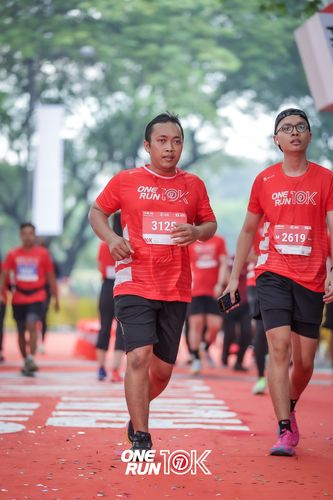 Race photo from ONE RUN 10K 2025
