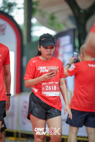 Race photo from ONE RUN 10K 2025