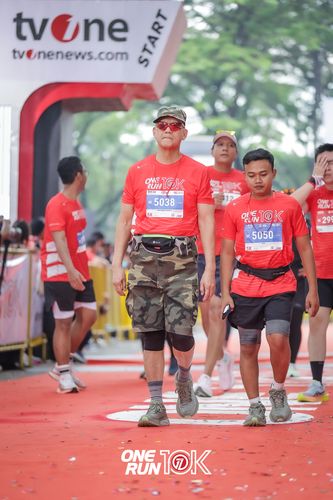 Race photo from ONE RUN 10K 2025