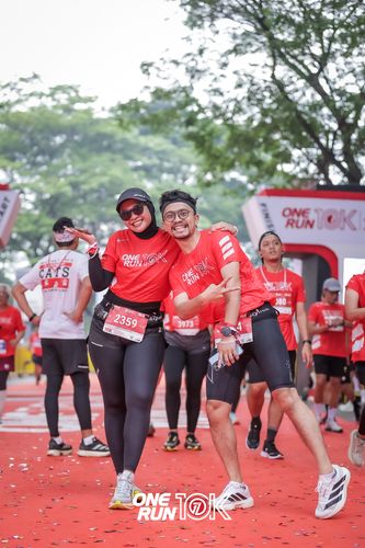 Race photo from ONE RUN 10K 2025