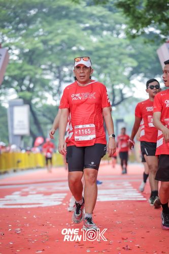 Race photo from ONE RUN 10K 2025